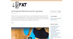 Desktop Screenshot of 18fat.com